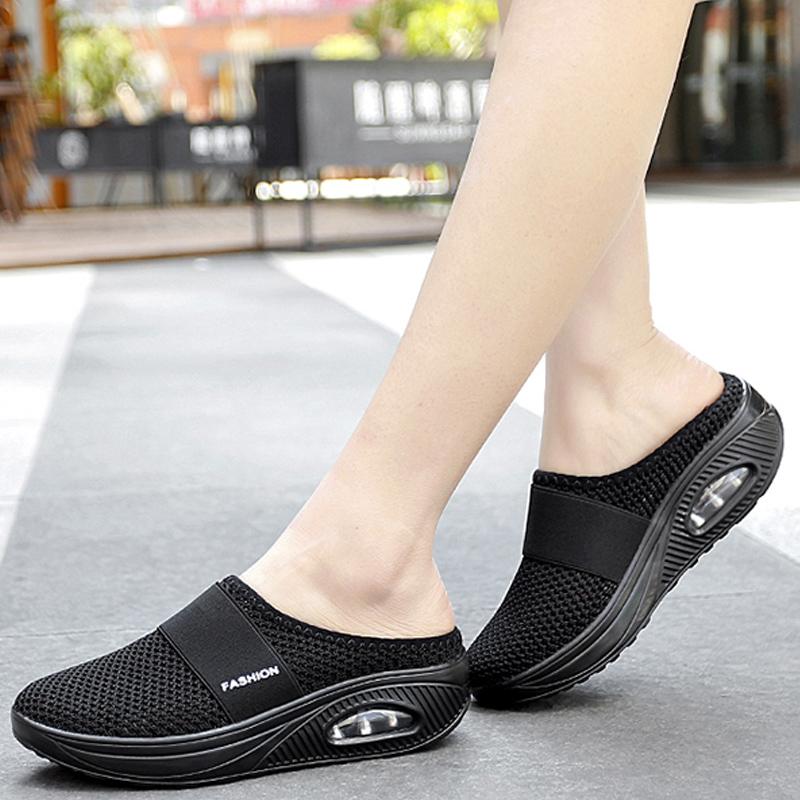KonfWalk+ – Pantuflas Ortopédicas de Marcha con Estilo y Máximo Confort
