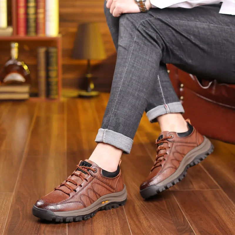 Konf Robert – Zapatos de Cuero Genuino con Estilo y Confort