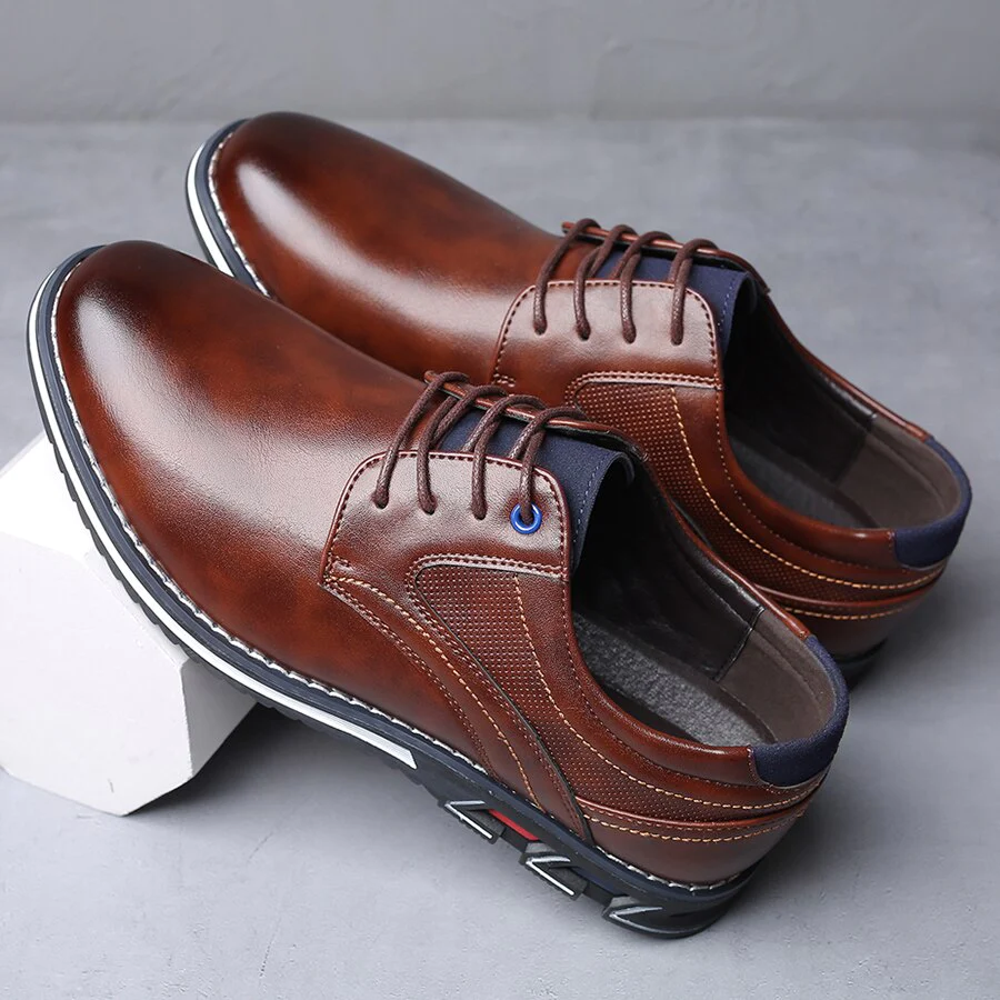 OrthoLux | Zapato Social Ortopédico – Elegancia y Confort Terapéutico