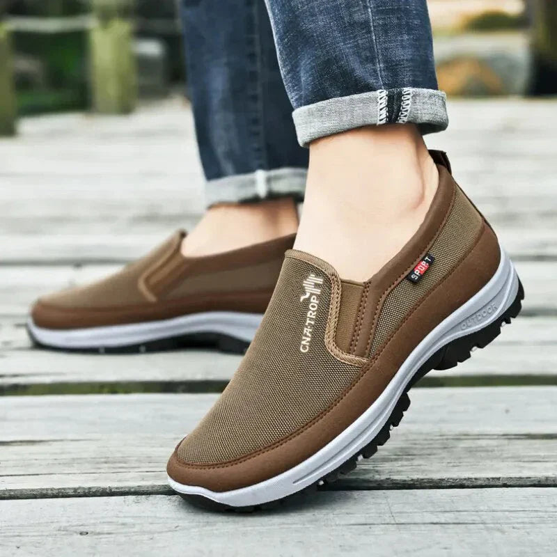 Zapato ortopédico resistente y cómodo Salud Pro + Plantilla ortopédica de regalo solo por hoy!