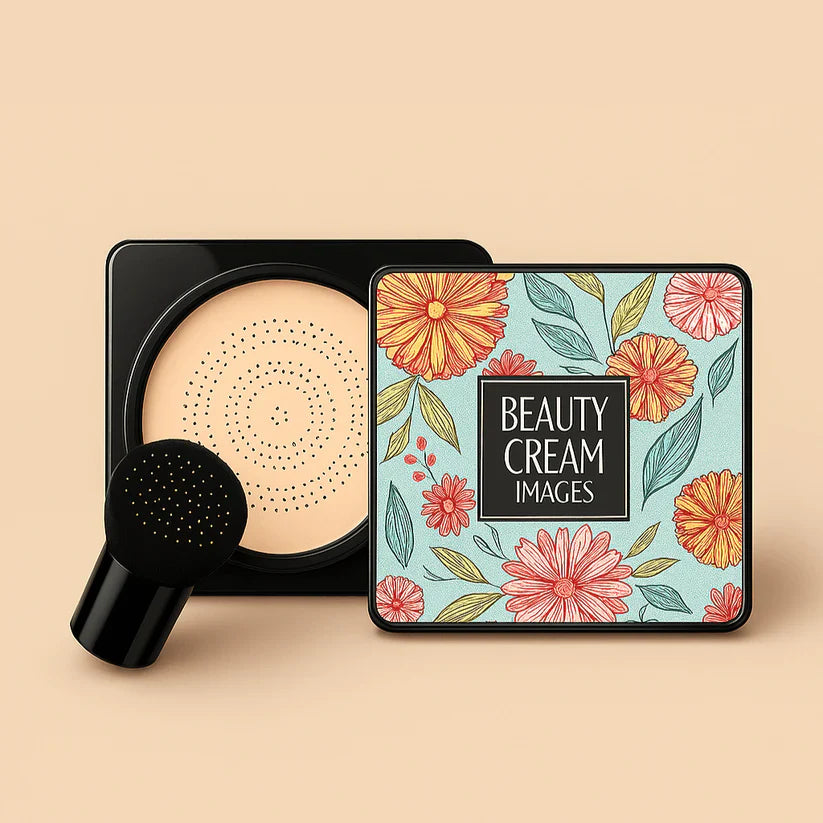 Beauty Cream Base de Maquillaje – Cobertura total y acabado cremoso que dura 24h sin transferencias. ¡Oculta imperfecciones al instante!