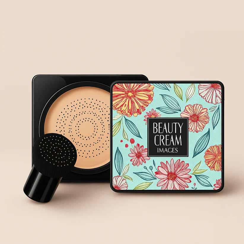 Beauty Cream Base de Maquillaje – Cobertura total y acabado cremoso que dura 24h sin transferencias. ¡Oculta imperfecciones al instante!